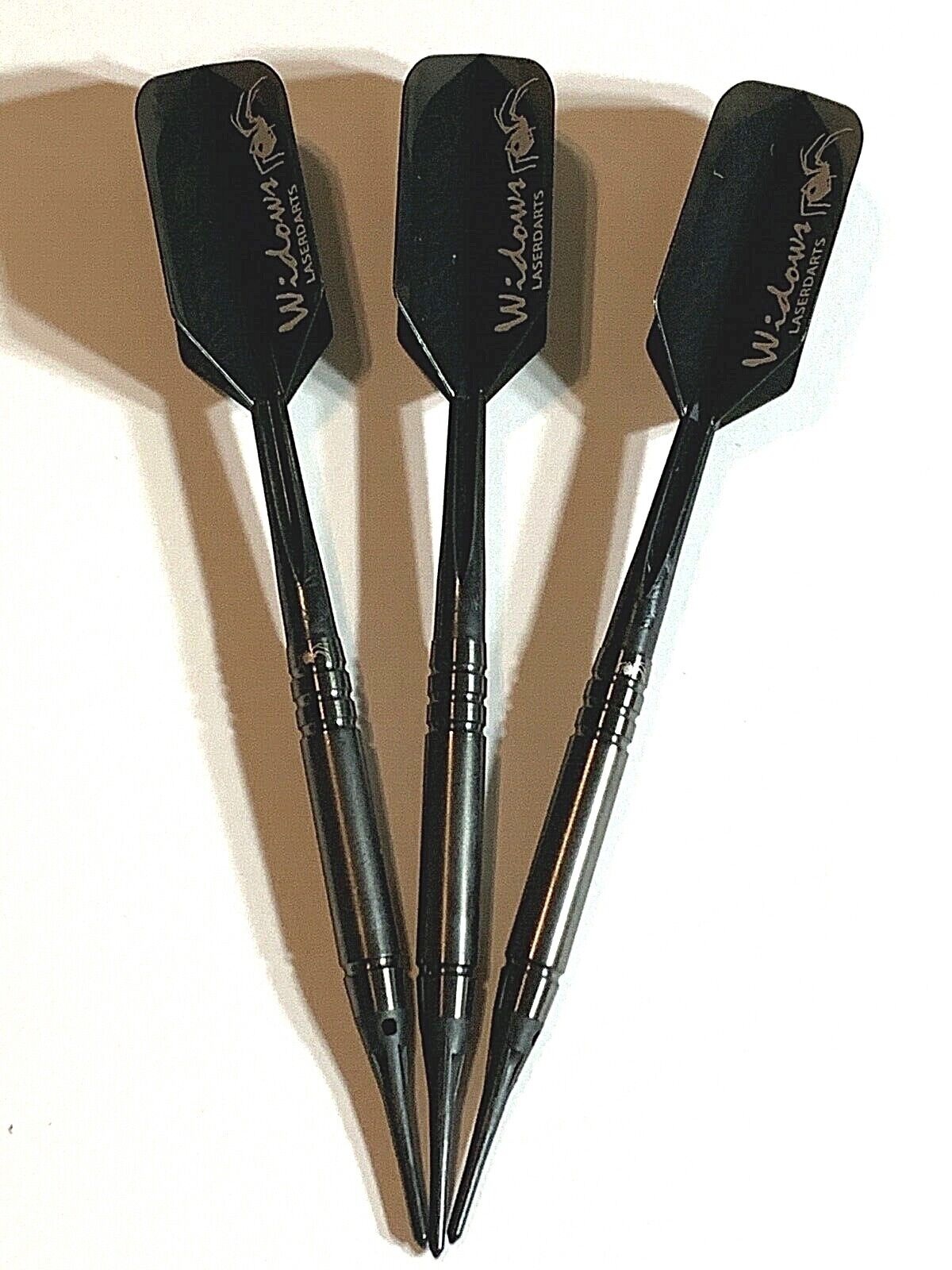 BLACK WIDOW  20 GRAM SMOOTH RINGED BAREL DARTS  SOFT TIP NEW SHIPS FREE N FLIGHT