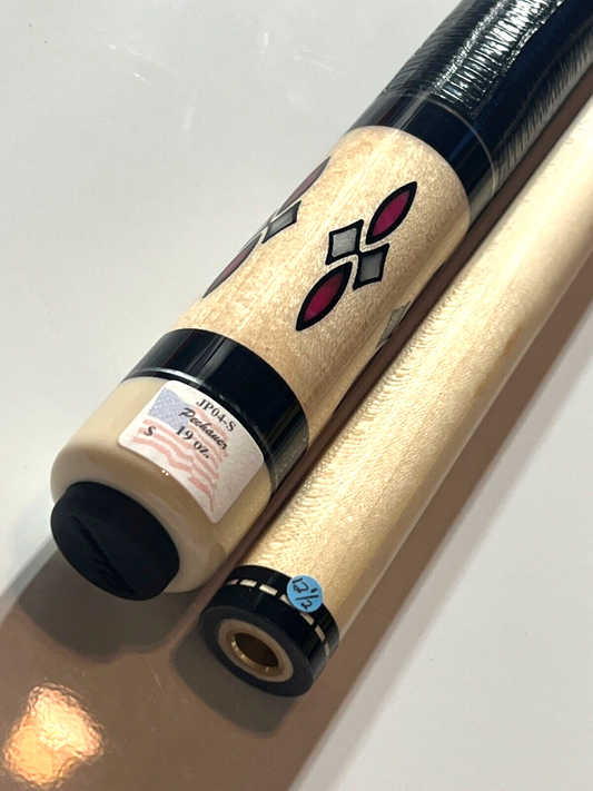 PECHAUER JP4S JP4 POOL CUE LEATHER EBONY STAIN 12.5 MM NEW SHIPS FREE FREE CASE