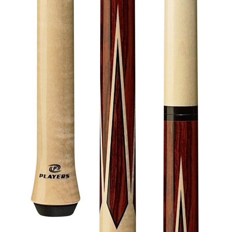 PLAYERS JUMP CUE WITH COCOBOLO MODEL E-JC BRAND NEW FREE SHIPPING FREE CASE