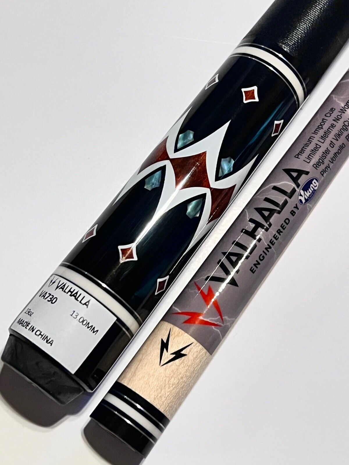 VALHALLA POOL CUE  VA730 BY VIKING BRAND NEW FREE SHIPPING FREE CASE BEST VALUE