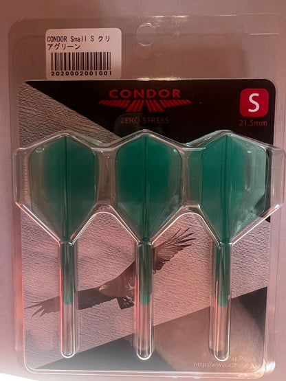 CONDOR ZERO STRESS FLIGHTS GREEN SHORT LENGTH SHAPE DESIGN FAST FREE SHIPPING