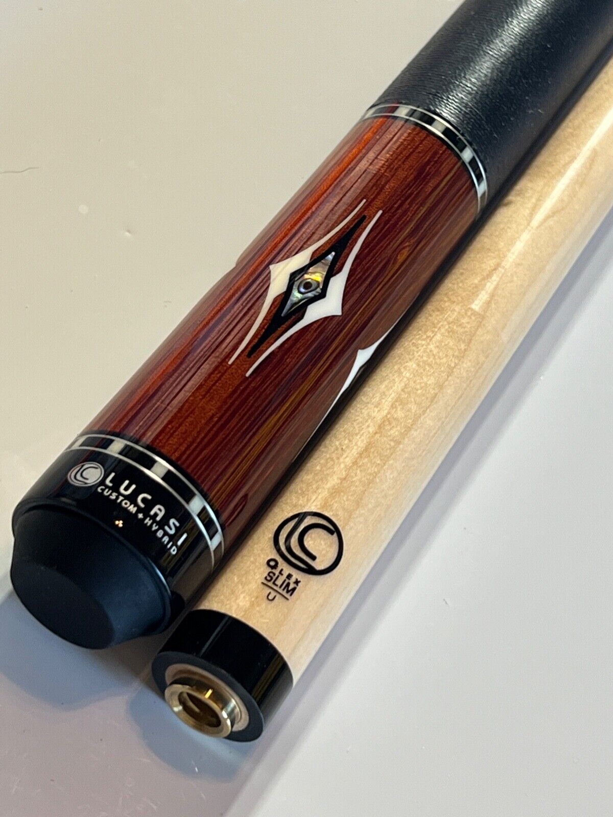 LUCASI LUX 62 CUSTOM CUE UNILOC LTD ONLY 150 MADE NEW FREE SHIPPING FREE CASE