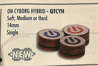 CYBORG HYBRID HARD RED 14MM LAYERED FREE SHIPPING FREE LE PRO BEST PRICE