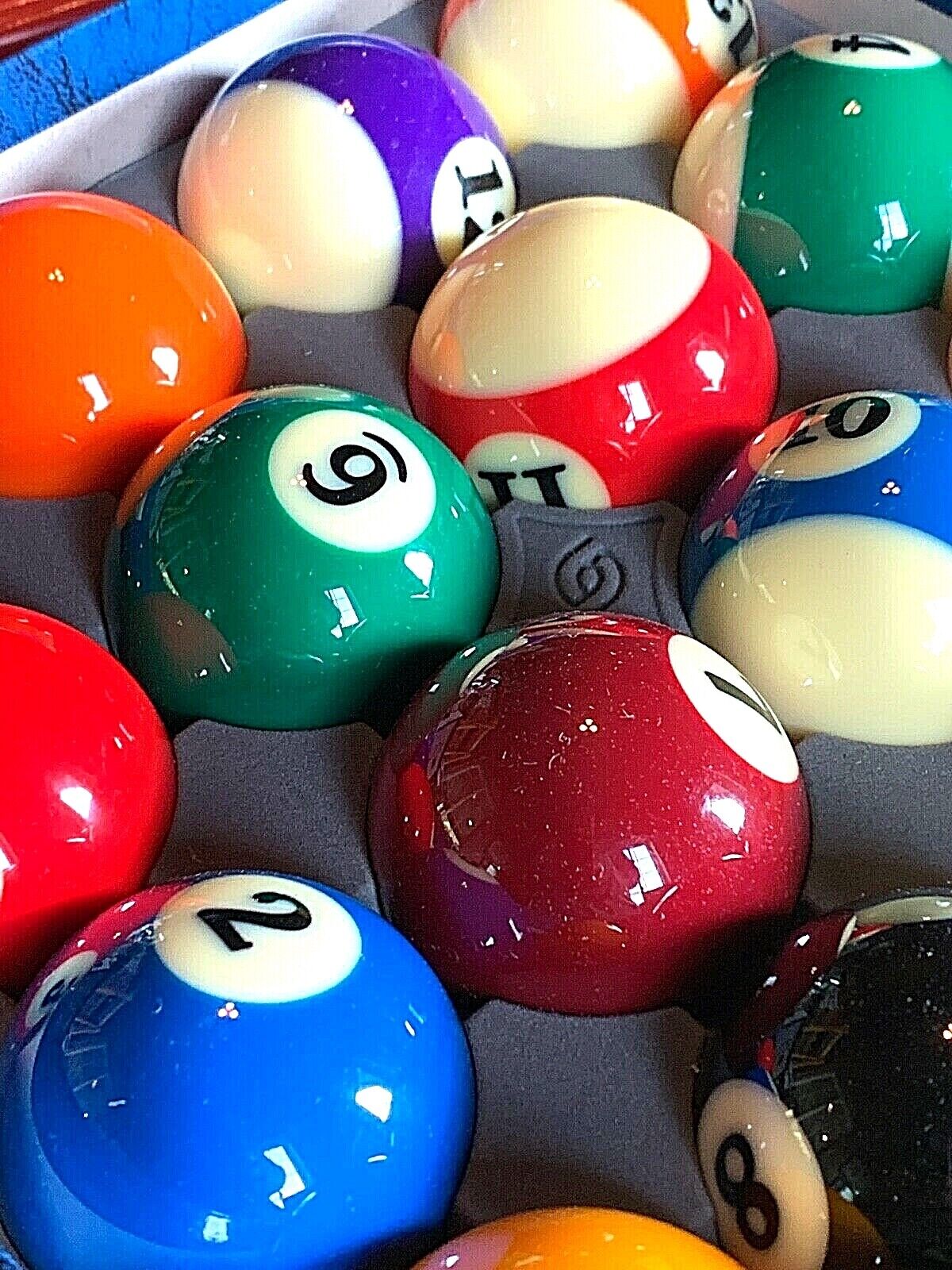 SUPER ARAMITH PRO POOL BALLS MADE IN BELGIUM  BRAND NEW SEALED SHIPS FREE N MORE