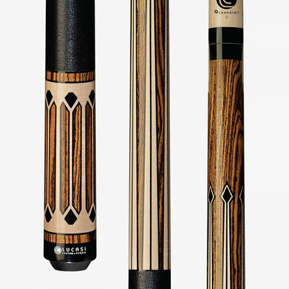 LUCASI LZC35 CUSTOM CUE LTD EDITION TIGER TIP BRAND NEW FREE SHIPPING SEE LIST