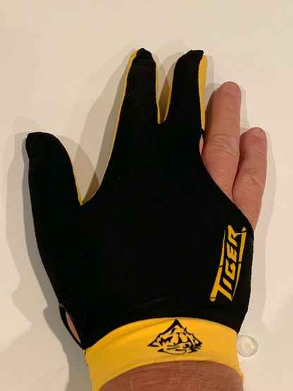 TIGER PRODUCTS PROFESSIONAL BILLIARD GLOVE XL LEFT HAND X LARGE FREE SHIPPING