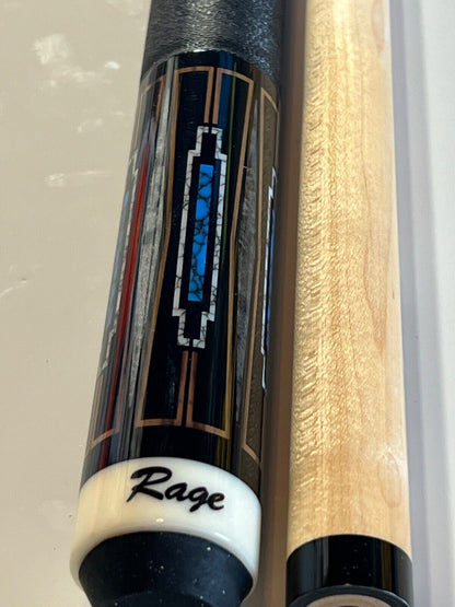 RAGE POOL CUE RG217 HARD ROCK MAPLE BRAND NEW FREE SHIPPING FREE SOFT CASE