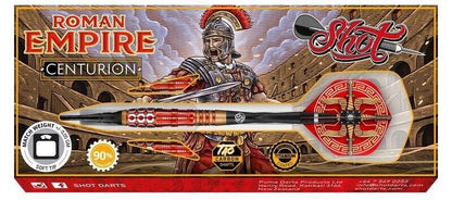 SHOT DARTS ROMAN EMPIRE CENTURION 20 GRAM SOFT TIP SHIPS FREE N FREE FLIGHTS