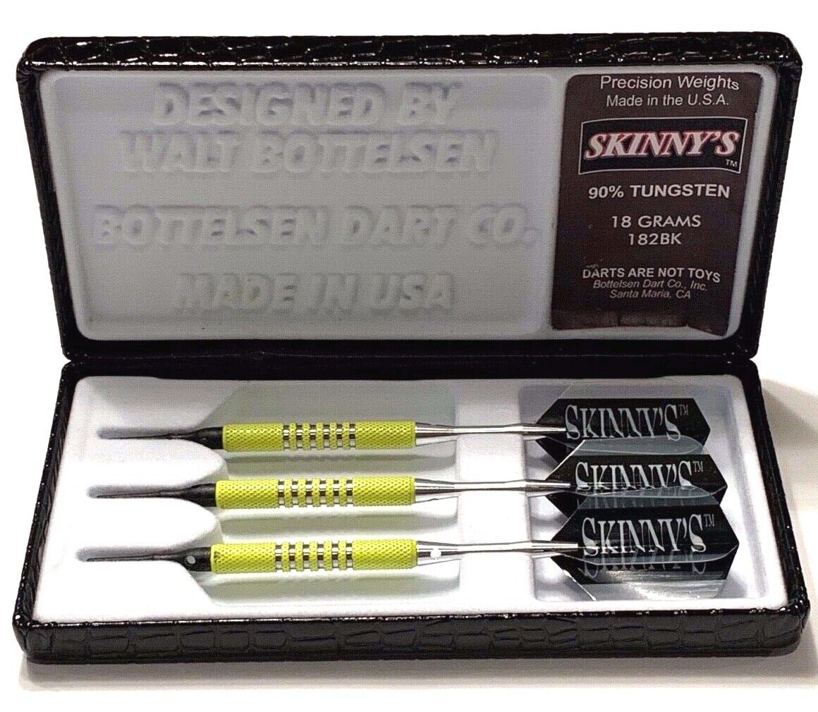 HAMMERHEAD SKINNY'S 182BK  BOTTELSEN 18 GRAM SOFT TIP FREE SHIPPING & FLIGHTS