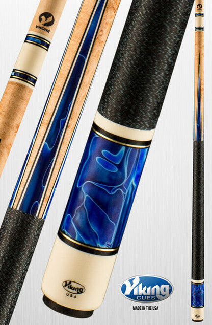 VIKING 4201 POOL CUE TIGER 13.00 MM TIP VIKORE SHAFT NEW FREE SHIPPING FREE CASE