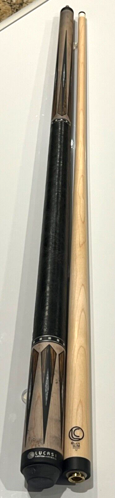 LUCASI LZC57 CUSTOM POOL CUE UNILOC JOINT 11.75 MM TIGER TIP NEW FREE SHIPPING