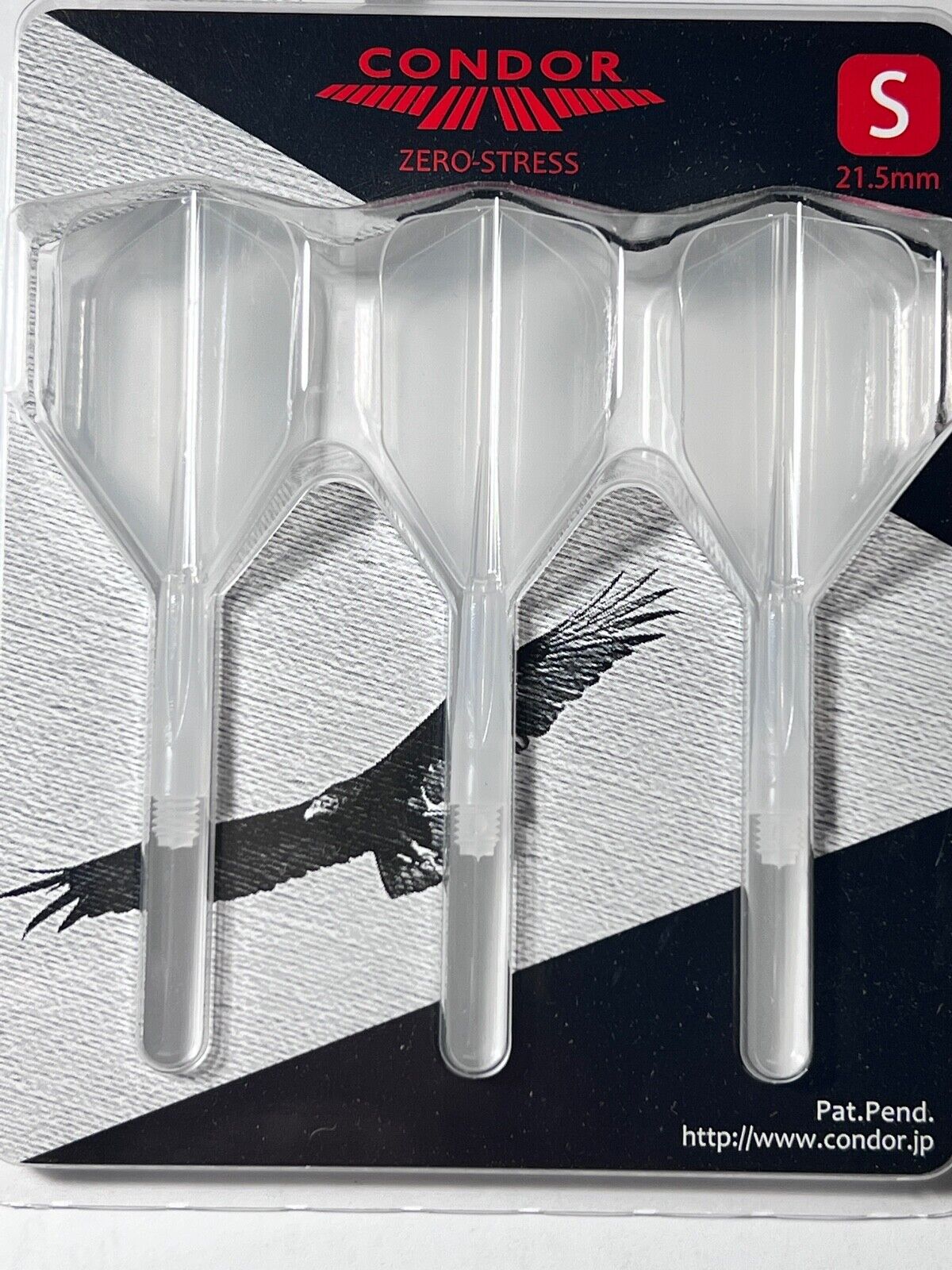 CONDOR ZERO STRESS FLIGHTS CLEAR SHORT LENGTH  SHAPE DESIGN FAST FREE SHIPPING