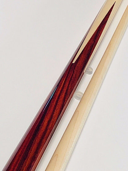 KZ CUES HUSTLER TIGER TIP EXOTIC WOOD  BRAND NEW FREE SHIPPING N FREE CASE