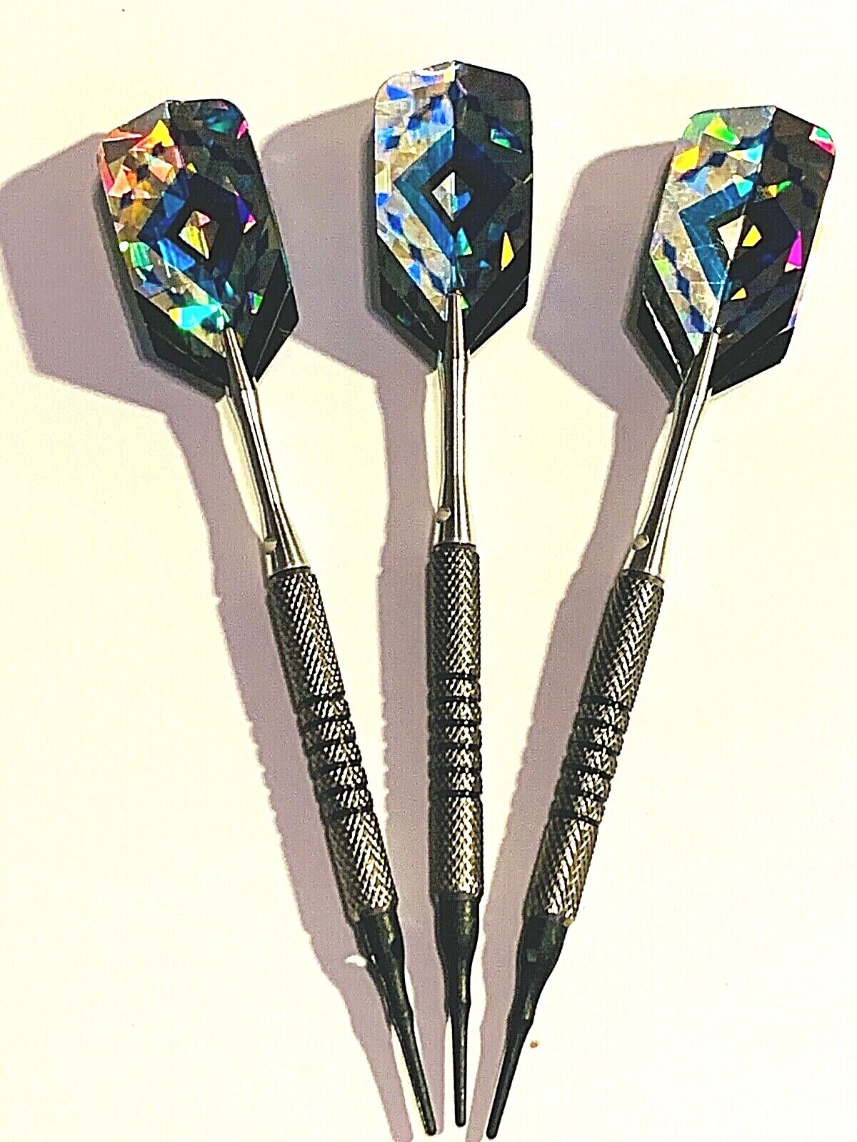 BOTTELSEN TUNGSTUN DARTS 202BK SKINNY'S 20 GRAM SOFT TIP FREE SHIPPING & FLIGHTS