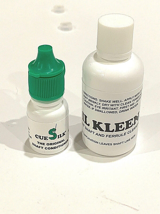 CUE SILK AND SIL KLEEN COMBO PACK SHAFT CONDITIONER BRAND NEW FREE SHIPPING WOW!