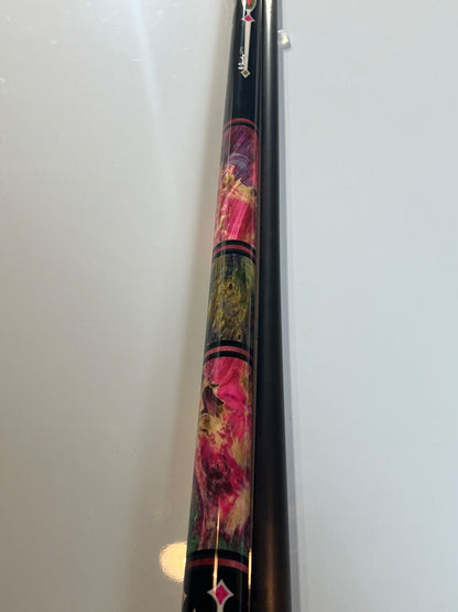 JACOBY RARE LTD CUE W/ BLACK SHAFT EXOTIC MATERIAL MUST SEE SHIPS FREE W CASE