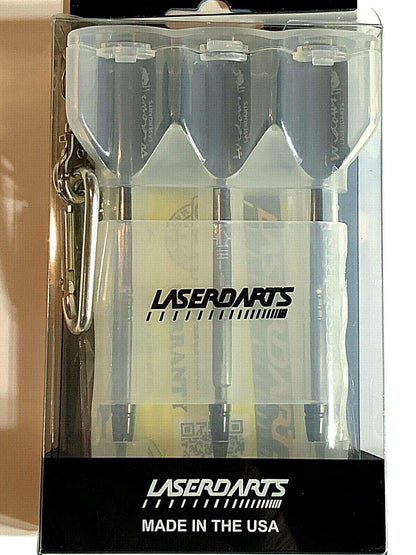 BLACK WIDOW LASER DARTS SOFT TIP 22 GRAM KNURLED NEW FREE SHIPPING FREE FLIGHTS