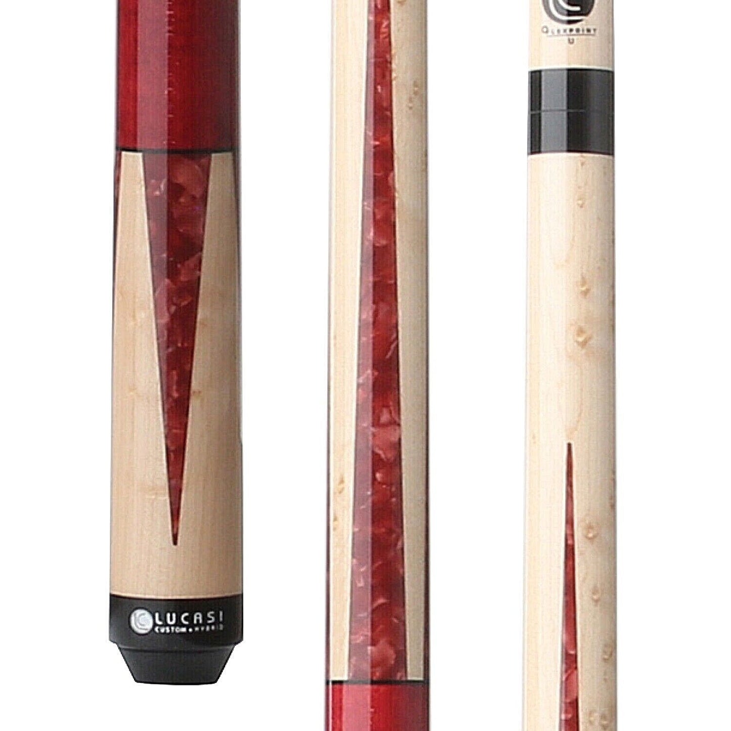 LUCASI LUX 47 CUSTOM CUE UNILOC 12.75MM LTD ONLY 200 MADE NEW FREE SHIPPING