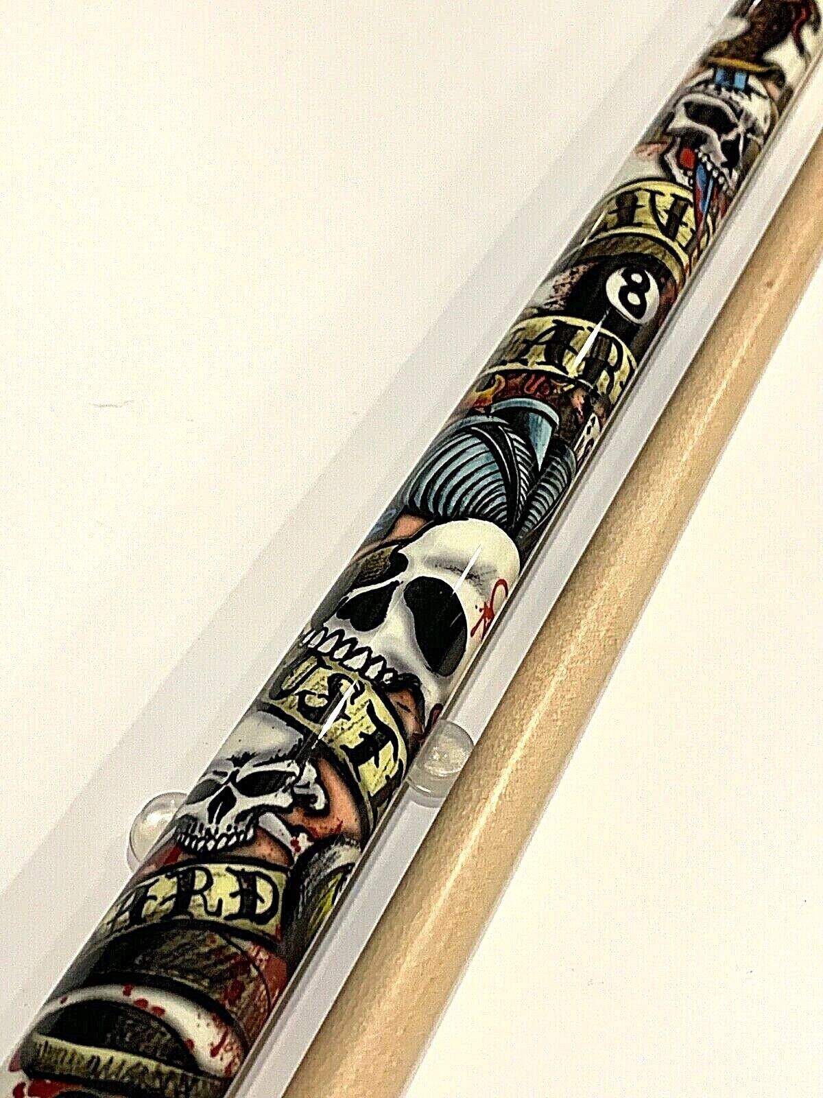 PLAYERS LIVE HARD TATTOO POOL CUE D-LH  BRAND NEW FREE SHIPPING FREE HARD CASE