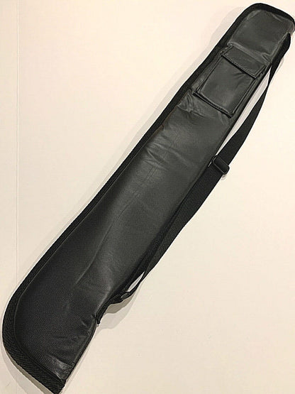 PRO SERIES CUE & CASE  SOFT SIDED POOL CUE CASE  BLACK BRAND NEW FREE SHIPPING