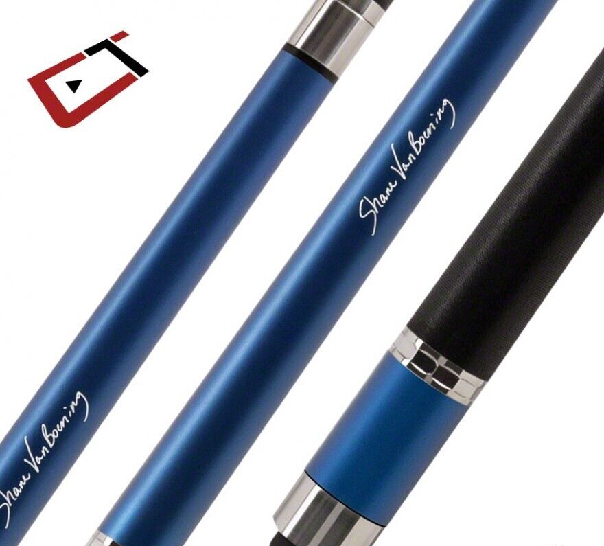 CUETEC SVB GEN ONE SAPPHIRE BLUE CUE 12.5 MM CARBON CYNERGY SHAFT NEW SHIPS FREE