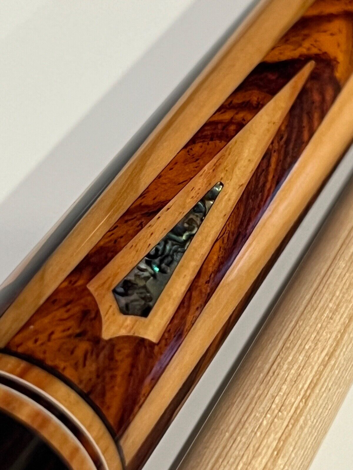 JACOBY LTD CUSTOM 1233-36 TULIPWOOD, OLIVEWOOD 12.75 RADIAL SHIP FREE FREE CASE