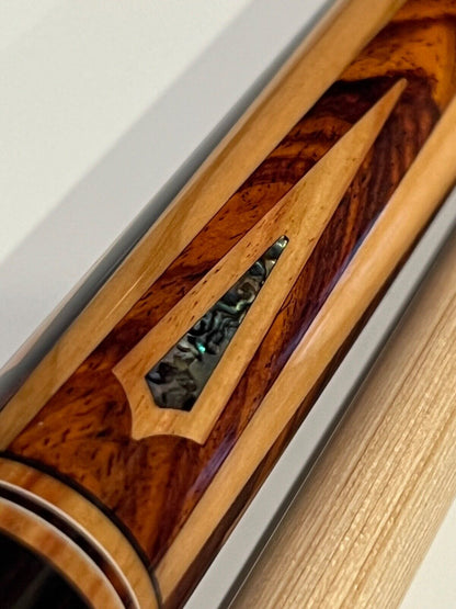 JACOBY LTD CUSTOM 1233-36 TULIPWOOD, OLIVEWOOD 12.75 RADIAL SHIP FREE FREE CASE