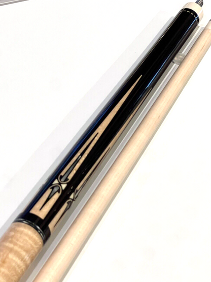 PECHAUER JP20-S JP20 POOL CUE EBONY STAINED MAPLE NEW SHIPS FREE FREE HARD CASE