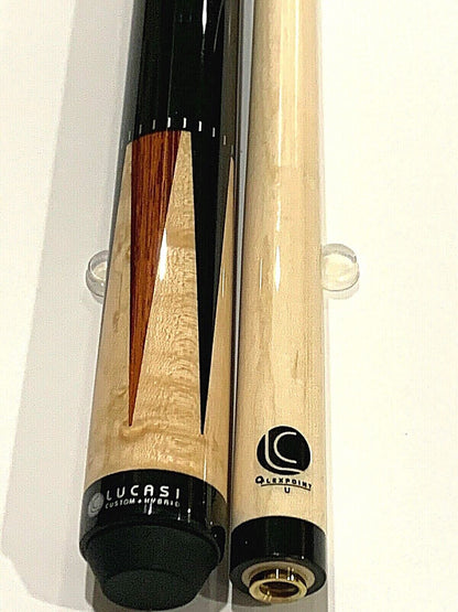 LUCASI LZC41 CUSTOM POOL CUE UNILOC JOINT TIGER TIP BRAND NEW FREE SHIPPING