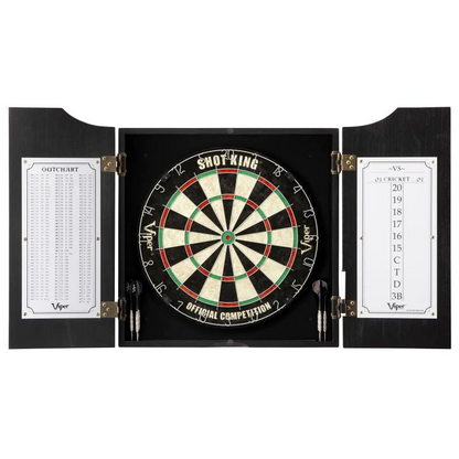 VIPER HUDSON ALL IN ONE BLACK DART CENTER OPEN ITEM  SHIPS FREE