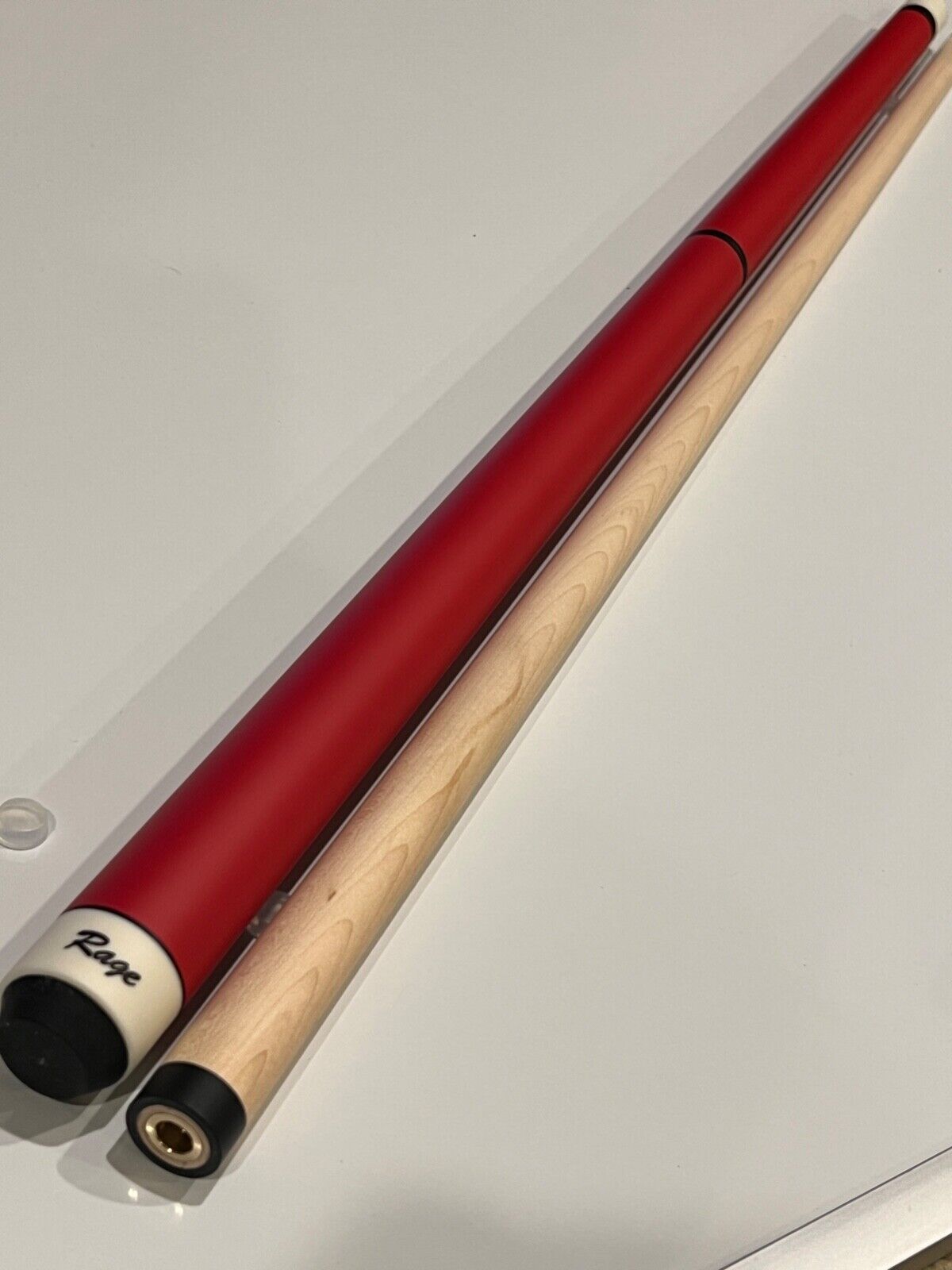 RAGE RED HEAVY HITTER BREAK JUMP CUE RGJPBB NEW FREE SHIPPING FREE HARD CASE