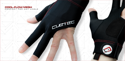 CUETEC AXIS BLACK GLOVE LEFT HAND LARGE  BRAND NEW FREE SHIPPING