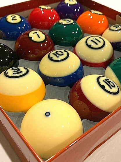 BRUNSWICK CENTENNIAL POOL BALL SET BRAND NEW FREE TIPS SHIPS FREE BEWARE FAKES!