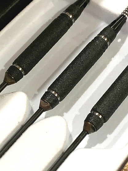 BOTTELSEN DEVASTATOR STEEL TIP SHARK SKIN DARTS 23 GR BLACK NEW FREE SHIPPING