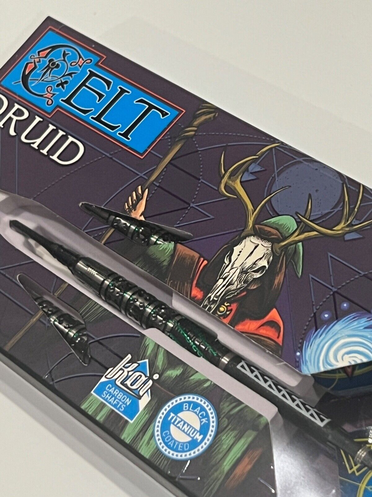 SHOT DARTS MODEL CELT DRUID 18 GRAM TUNGSTEN SOFT TIP SHIPS FREE N FREE FLIGHTS