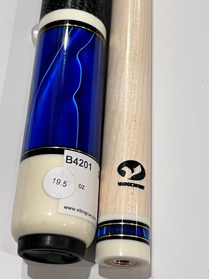 VIKING 4201 POOL CUE TIGER 12.25 MM TIP VIKORE SHAFT NEW FREE SHIPPING FREE CASE