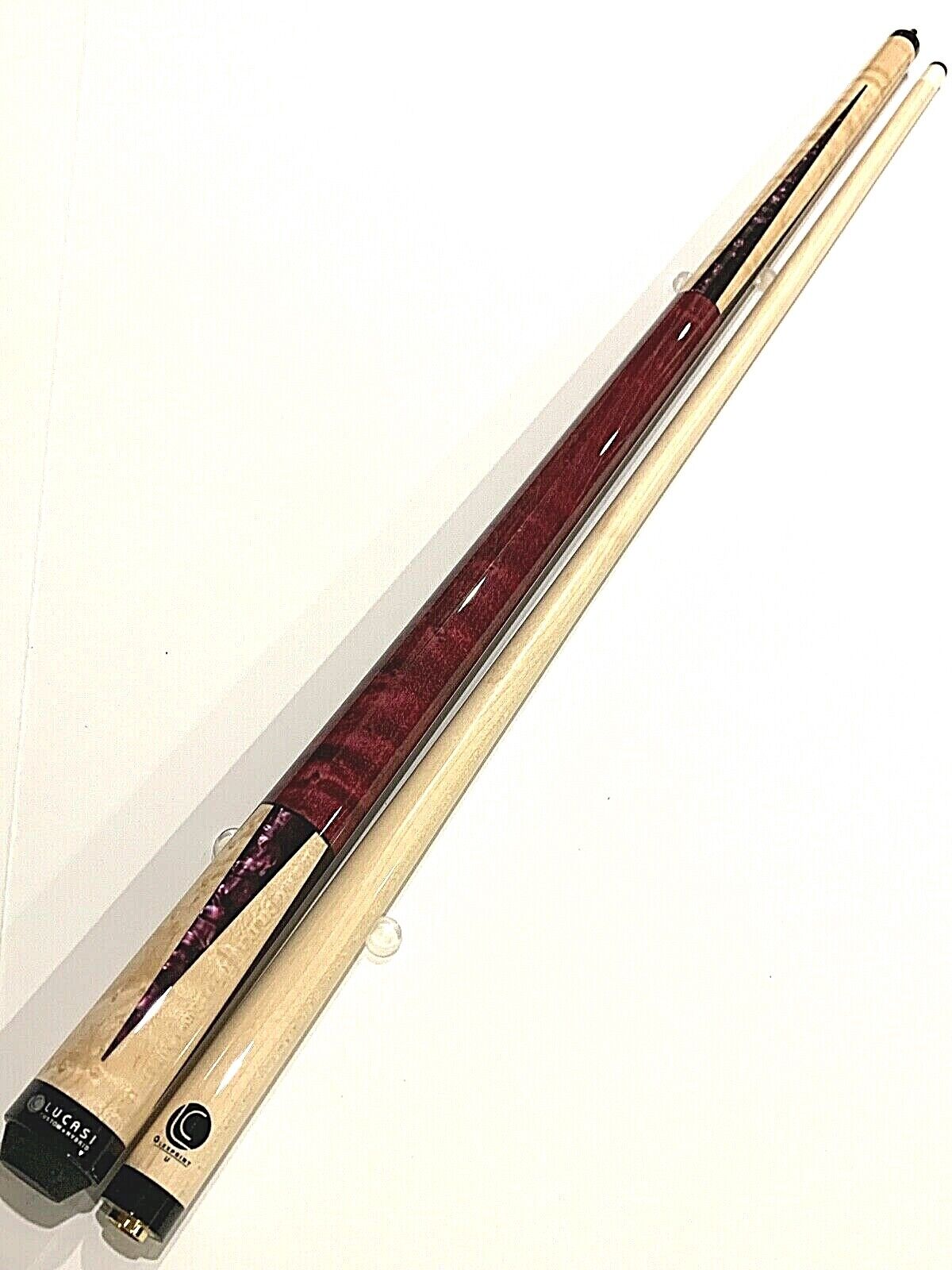 LUCASI LZC17 CUSTOM POOL CUE UNILOC JOINT  BRAND NEW FREE SHIPPING FREE CASE