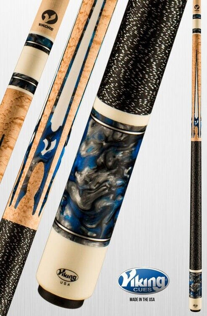 VIKING 5181 POOL CUE TIGER 12.75 MM TIP VIKORE SHAFT NEW FREE SHIPPING FREE CASE