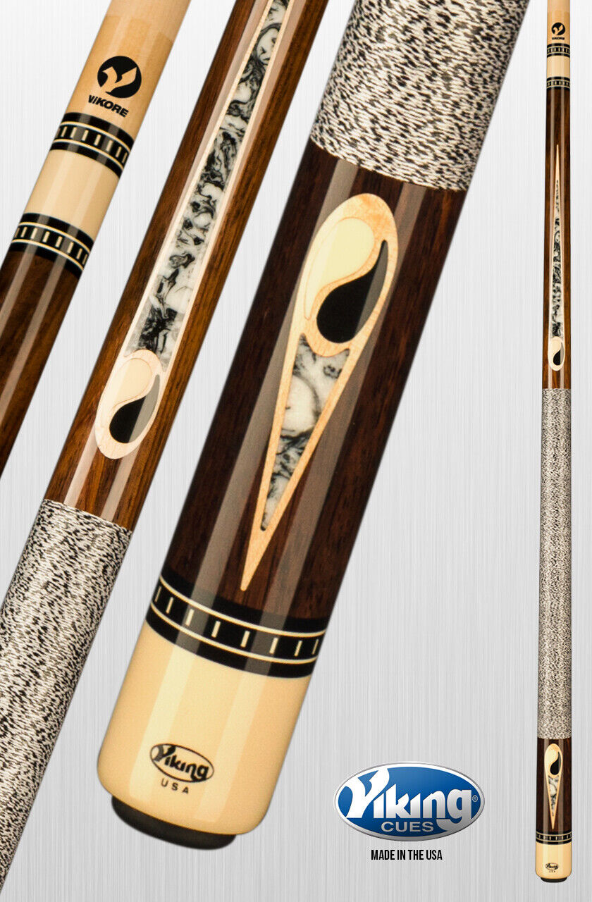 VIKING 5140 POOL CUE TIGER 12.25 MM TIP VIKORE SHAFT NEW FREE SHIPPING FREE CASE