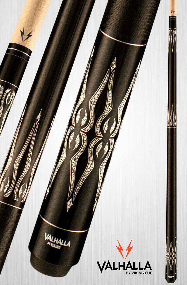 VALHALLA POOL CUE  VA871 FROM VIKING INLAYS AND MORE NEW FREE SHIPPING FREE CASE