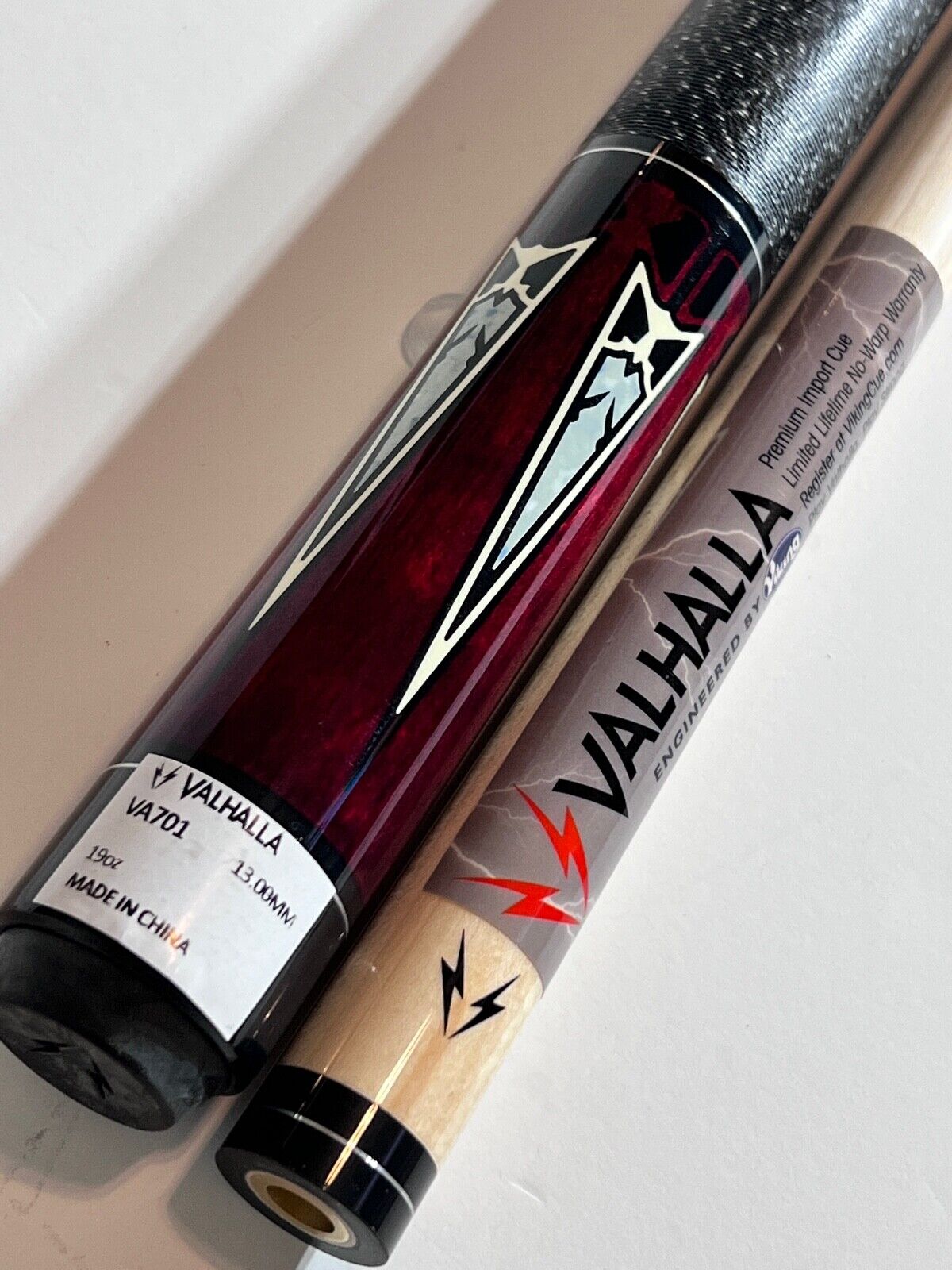 VALHALLA POOL CUE  VA701 BY VIKING BRAND NEW FREE SHIPPING FREE CASE BEST VALUE