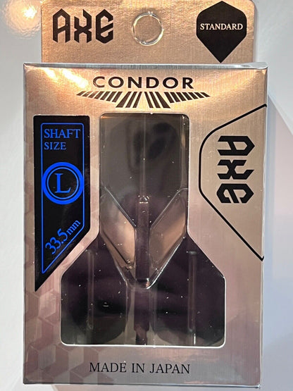 CONDOR AXE HEAVY DUTY FLIGHT LONG 33.5M STANDARD SHAPE BLACK COLOR FREE SHIPPING