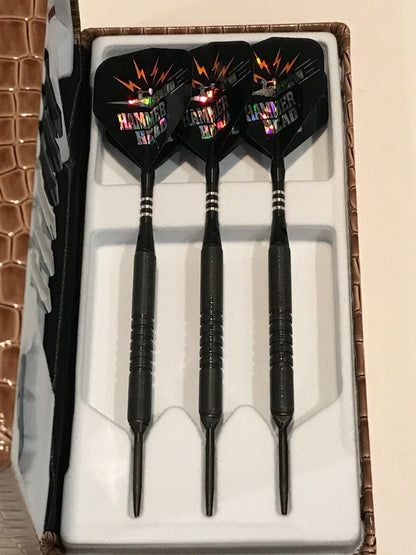 HAMMERHEAD 22 GRAM BLACK STEAL BOTTELSEN DARTS 224E  FREE SHIPPING FREE FLIGHTS