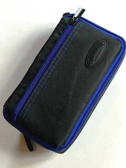 VIPER GLD PLAZMA PLUS  DART CASE BLACK W/ BLUE TRIM NEW FREE SHIPPING N FLIGHTS