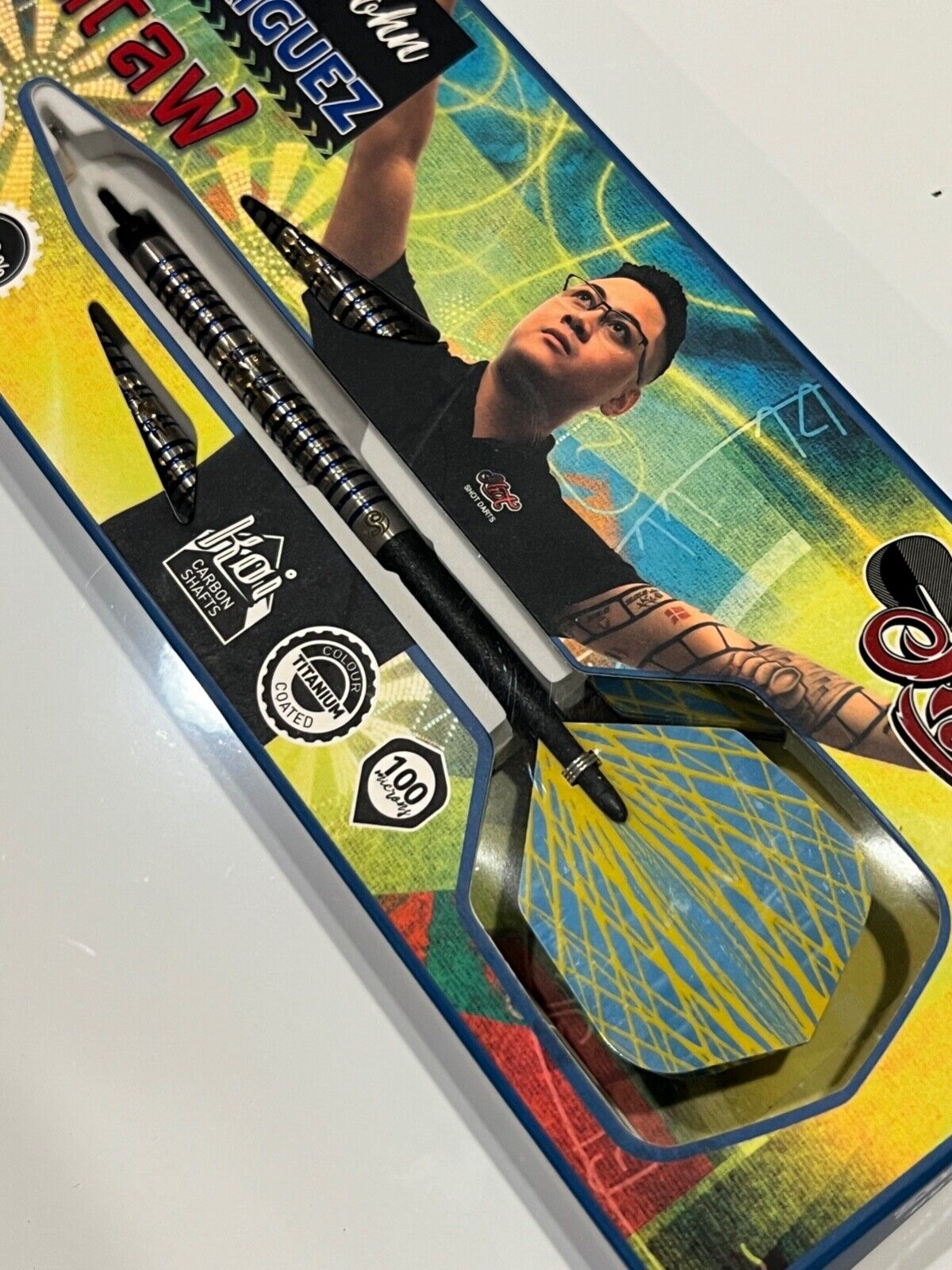 SHOT DARTS JOHN RODRIGUEZ ARAW 18 GRAM SOFT TIP NEW! SHIPS FREE N FREE FLIGHTS