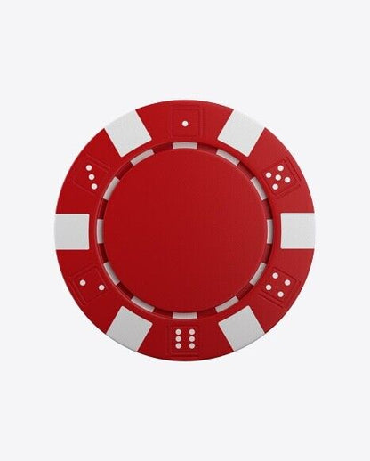 FAT CAT WHITE POKER CHIPS SLEEVE OF 50 EACH BRAND NEW SHIP FREE BELOW WHOLESALE