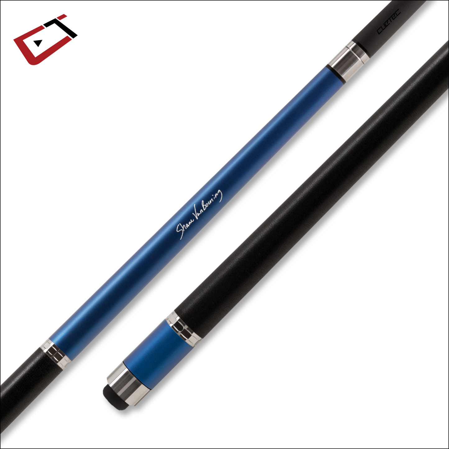 CUETEC SVB SAPPHIRE BLUE CUE 12.5 MM CARBON CYNERGY SHAFT BRAND NEW SHIPS FREE