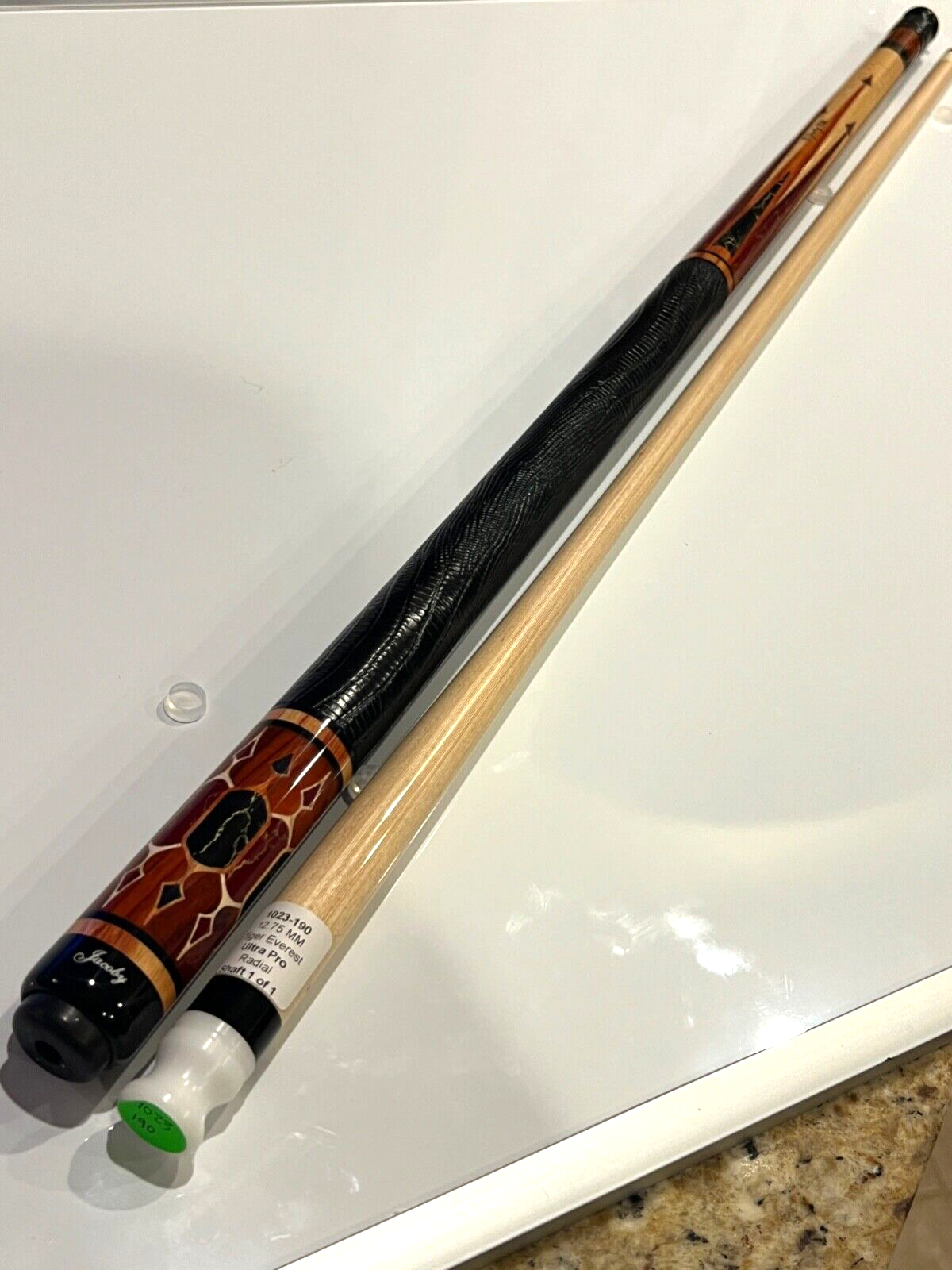 JACOBY 1023 TULIPWOOD WD RARE ULTRA 12.75MM RADIAL SHAFT SHIPS FREE FREE CASE