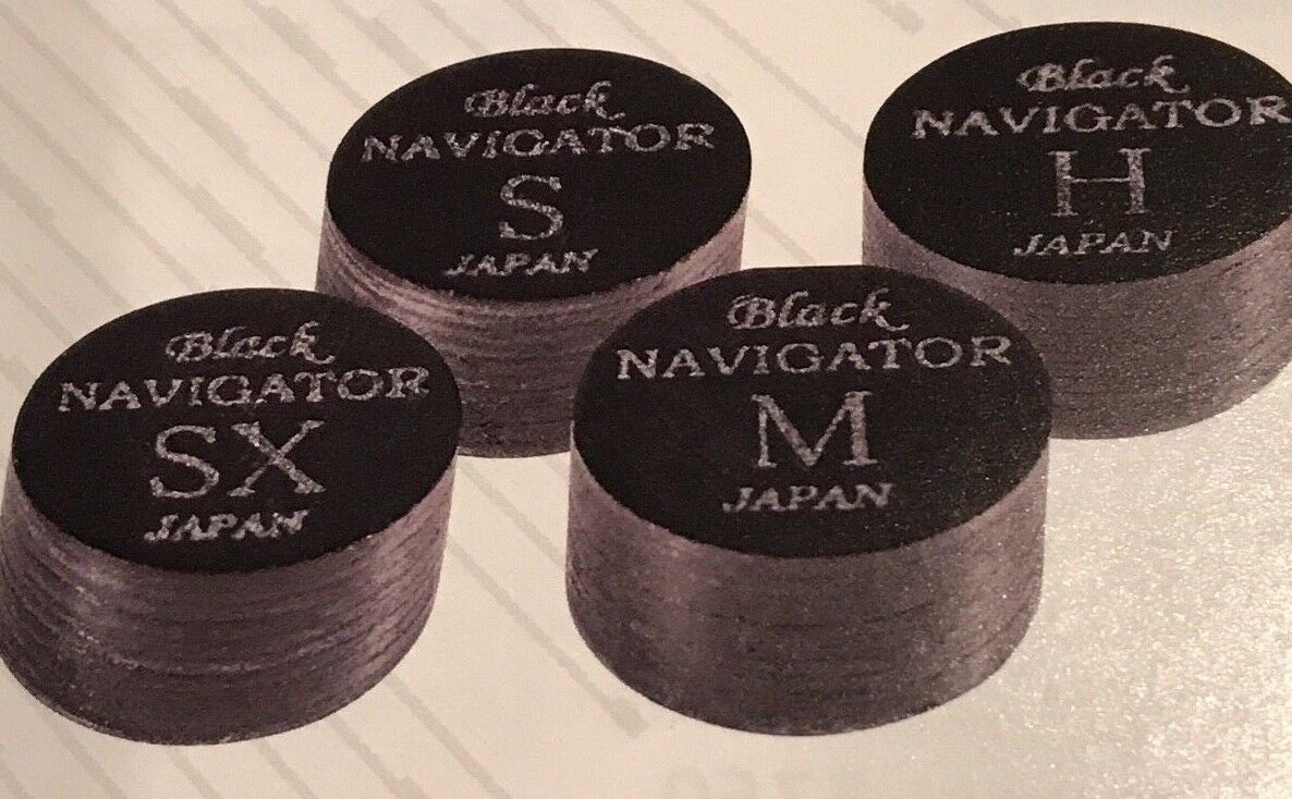 NAVIGATOR BLACK SX TIPS BY MCDERMOTT SUPER SOFT BRAND NEW FREE SHIPPING