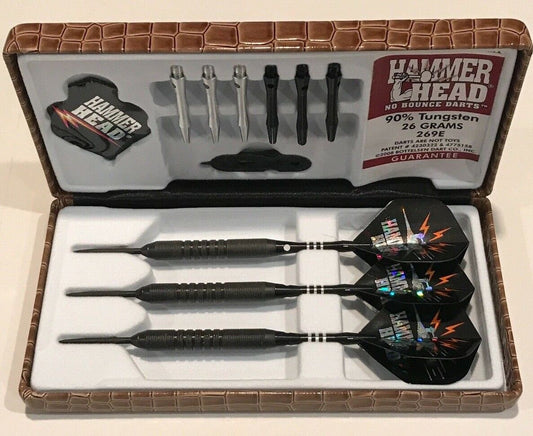 HAMMERHEAD 26 GRAM BLACK STEAL BOTTELSEN DARTS 269E  FREE SHIPPING FREE FLIGHTS